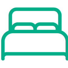 ベッドのアイコン